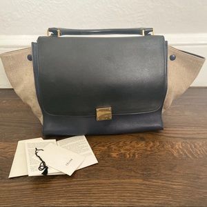 Celine Trapeze Handbag